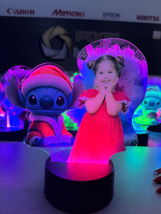 Foto Stitch + Lampa LED