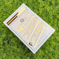 Cutie Postala Luxury Alb Satinat + Auriu