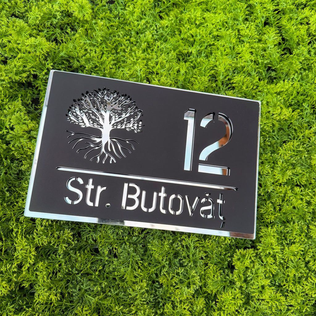 Numar de Casa Premium - Pomul Vietii - NS ARG