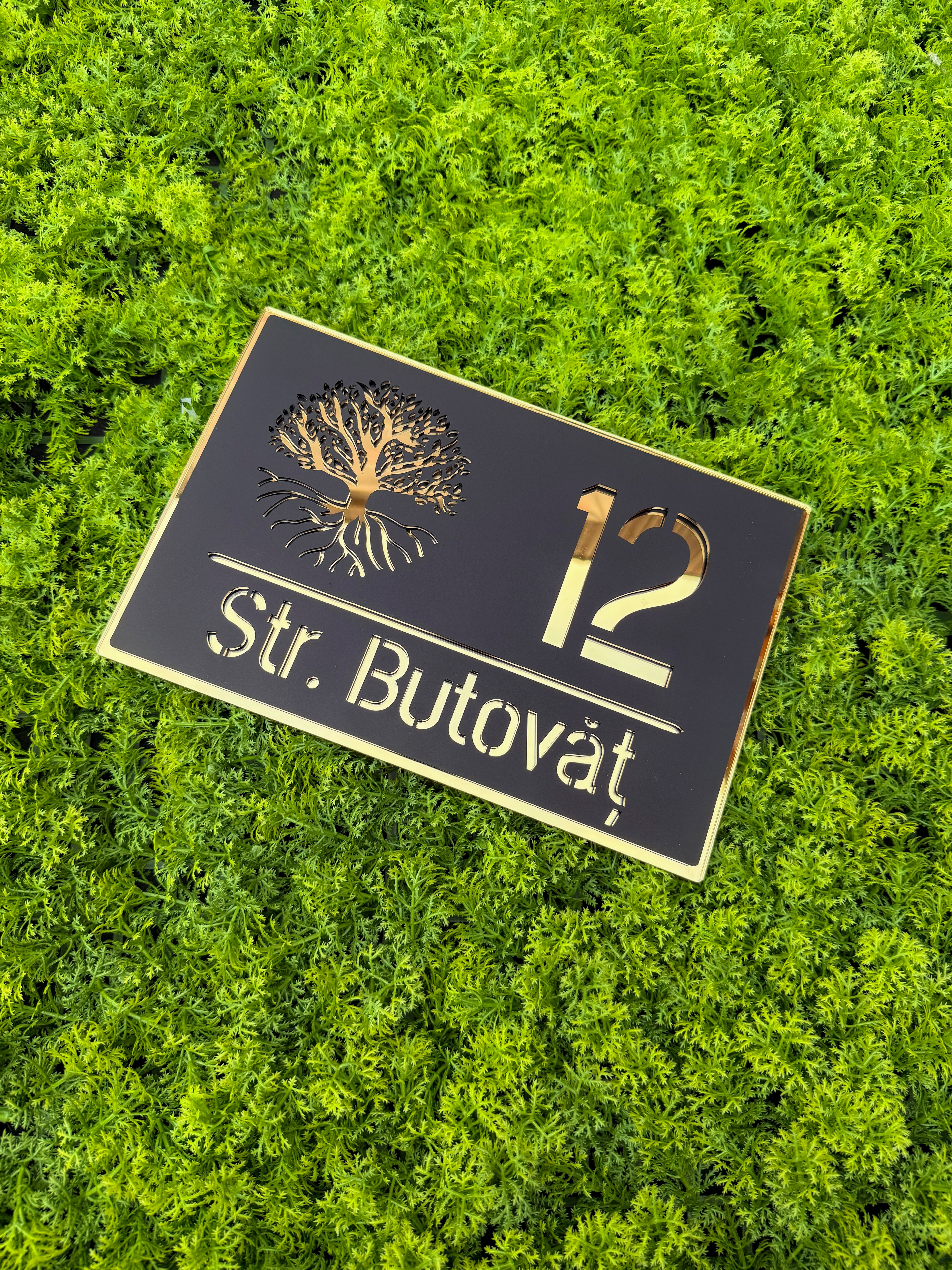 Numar de Casa Premium Pomul Vietii - NS + AU