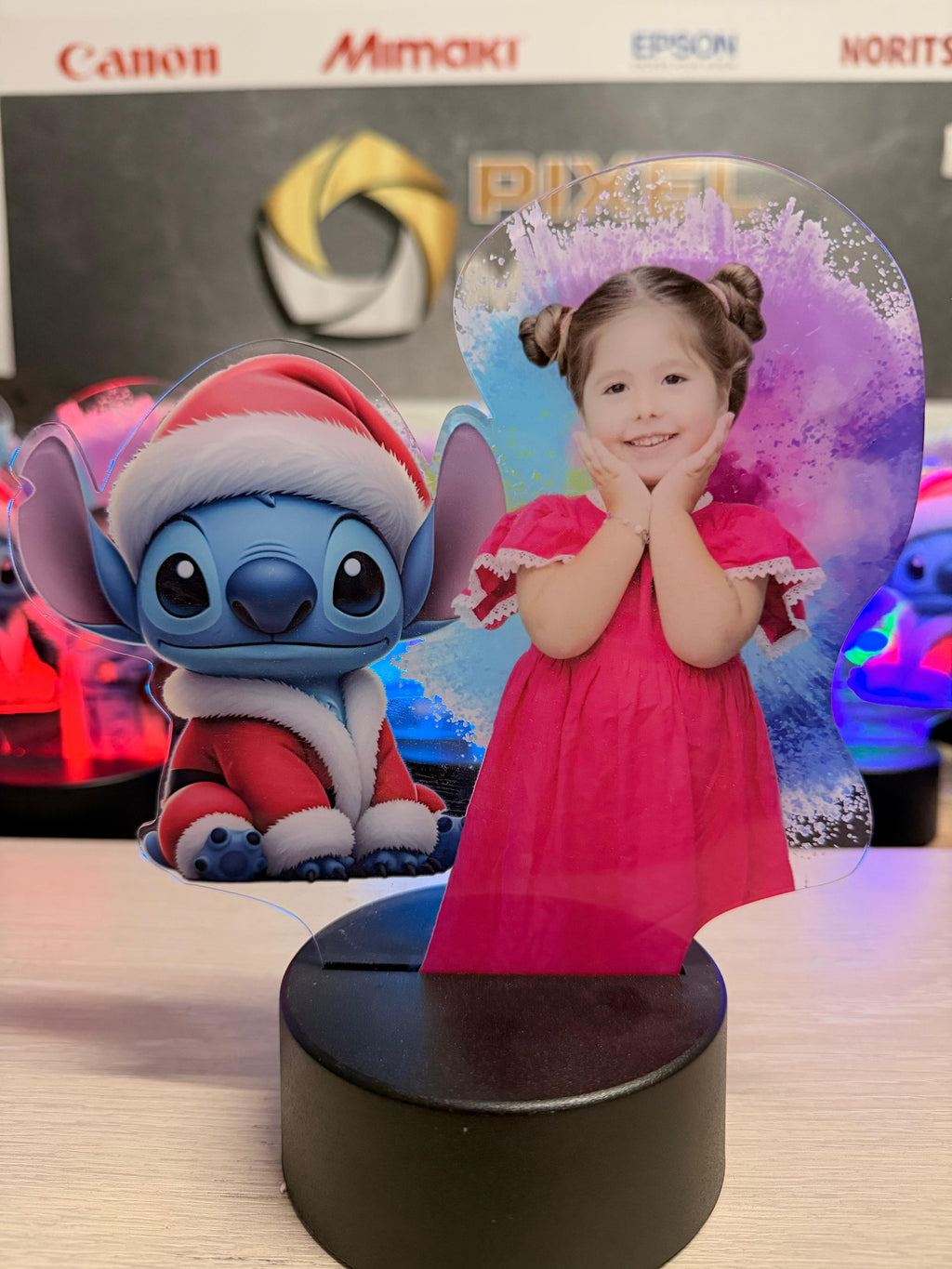Foto Stitch + Lampa LED