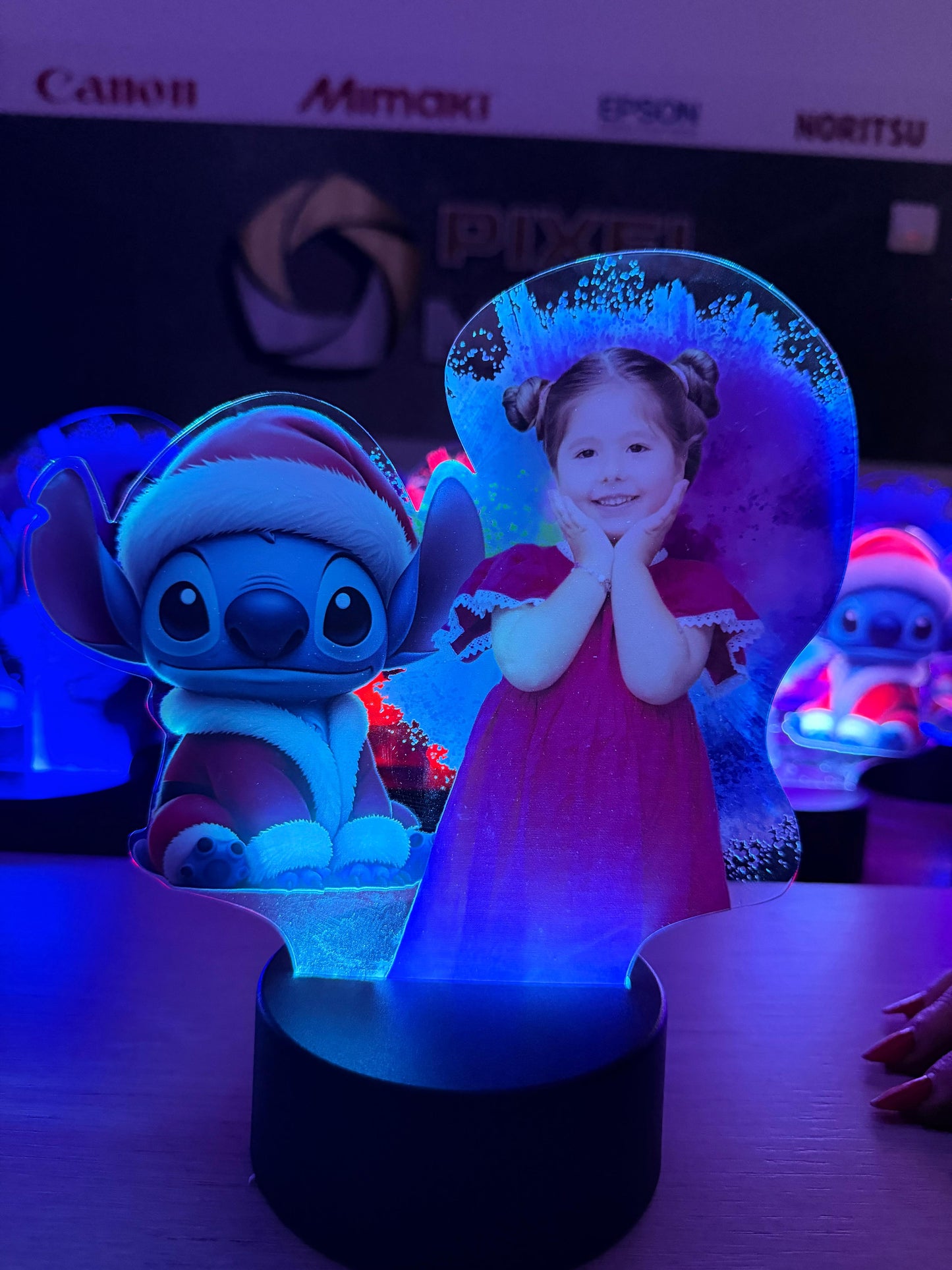 Foto Stitch + Lampa LED