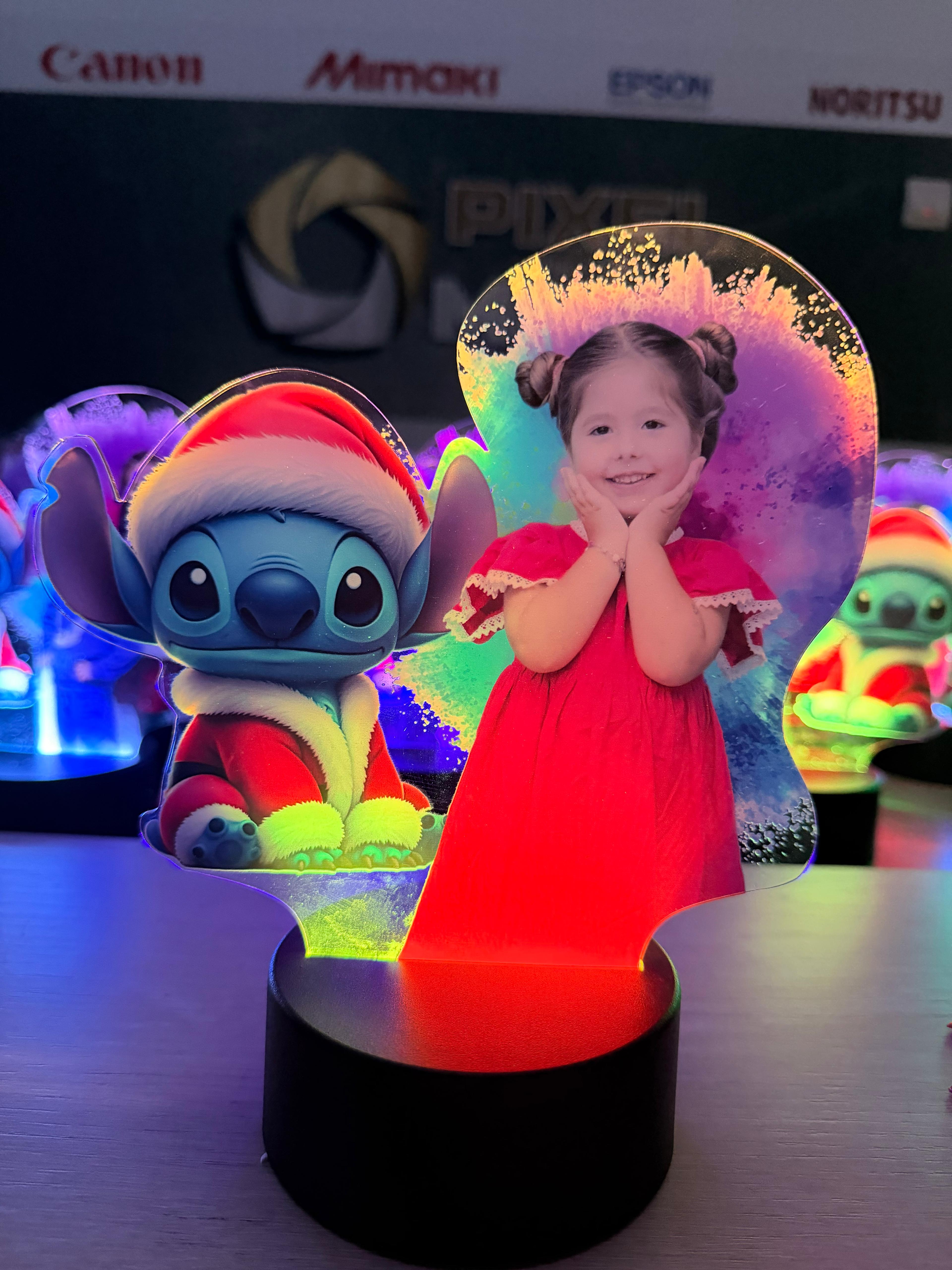 Foto Stitch + Lampa LED