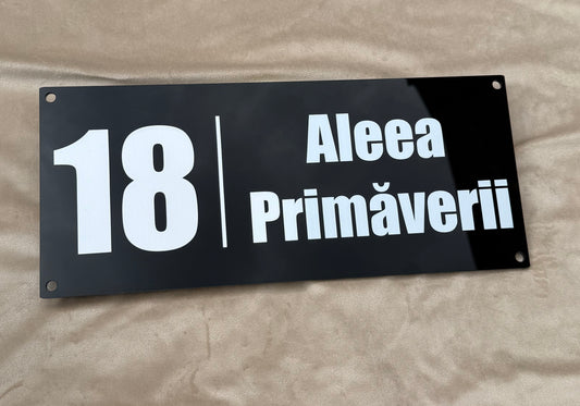 Numar de Casa - Print UV