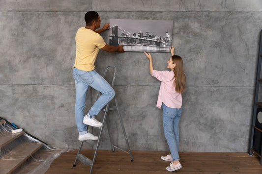 Tablou panza cu sasiu lemn - CANVAS