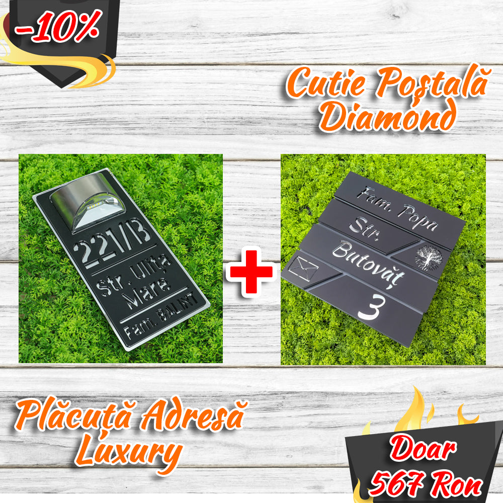 Pachet număr Lampa Solara + Cutie Diamond Pomul Vietii NS ARG